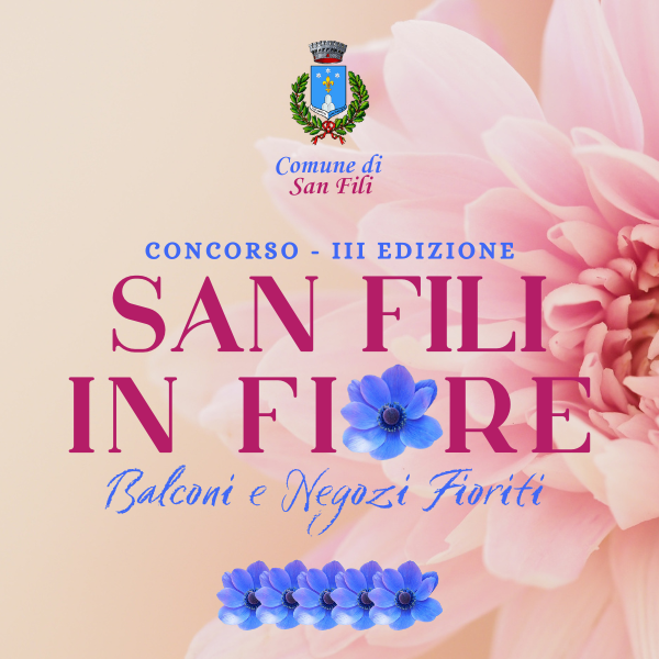 Logo San Fili in Fiore III edizione